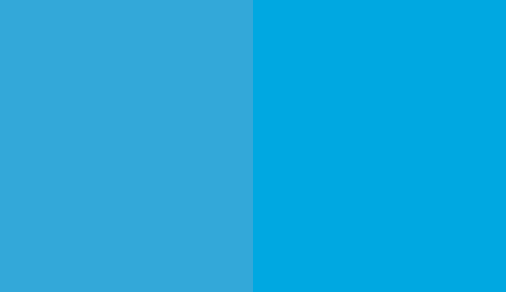 HEX #33A8D9 to PANTONE 2995 C