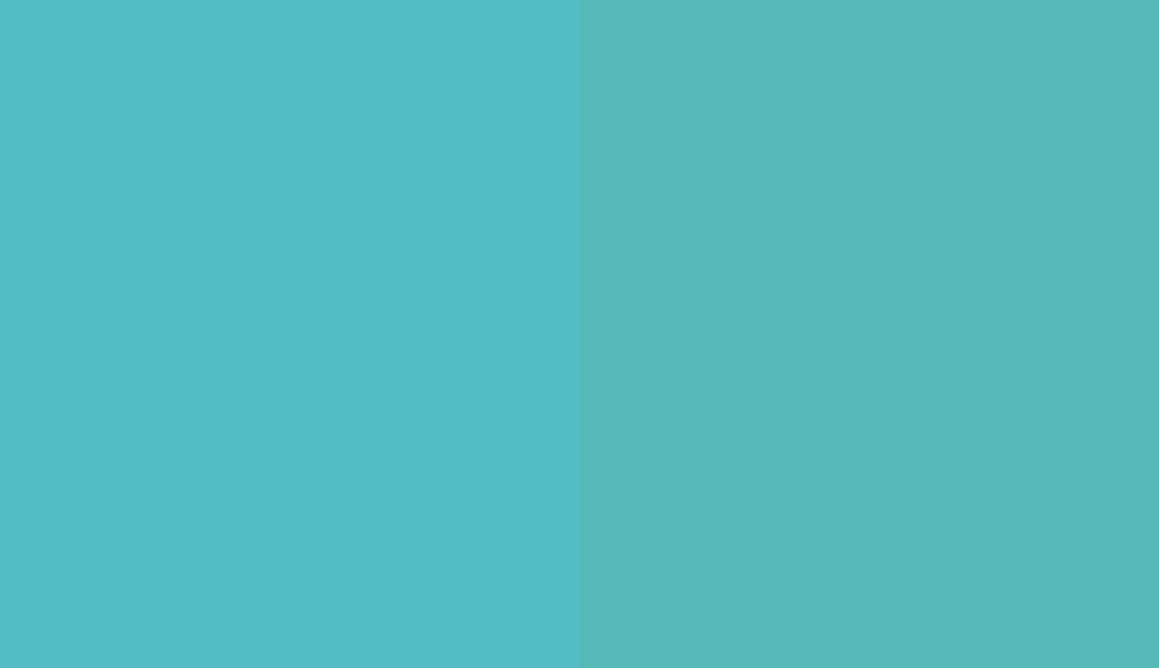 HEX #54BCC4 to PANTONE 7472 C