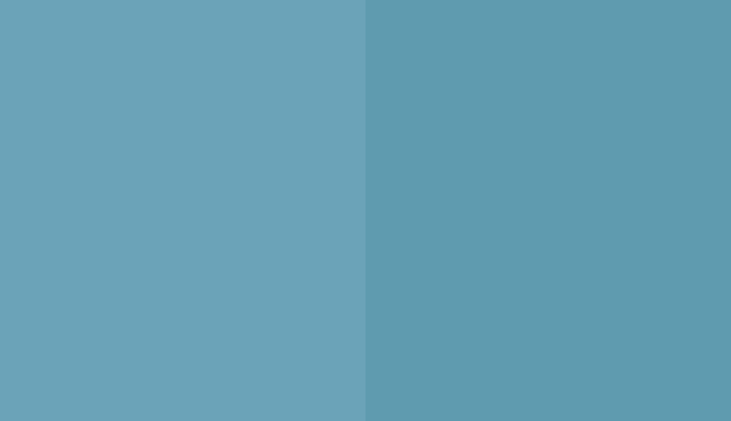 HEX #6BA3B8 to PANTONE 549 C