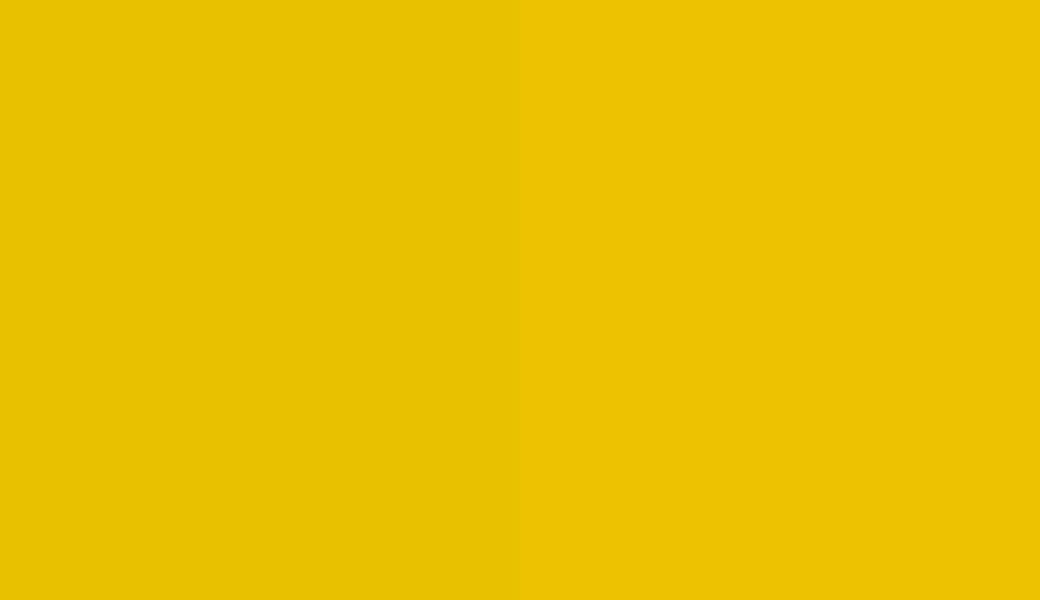 HEX #E8C100 to PANTONE 7405 C