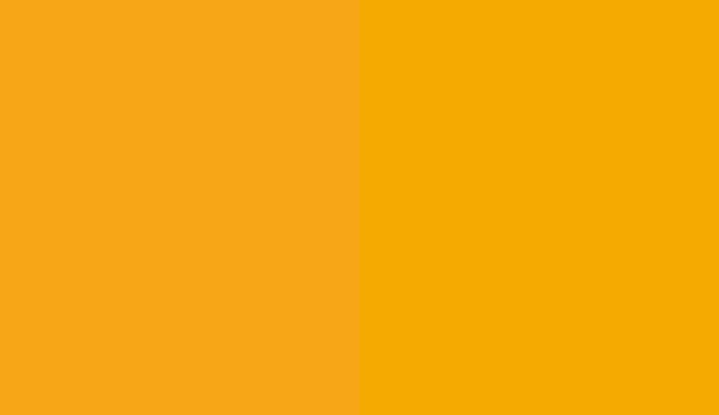 HEX #F6A616 to PANTONE 130 C